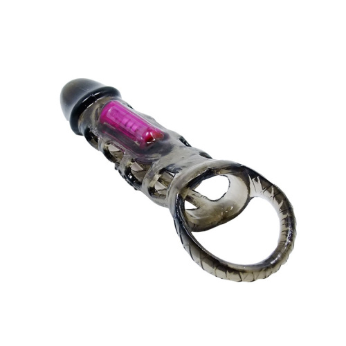 Насадка с вибрацией и петлей для мошонки фото 3