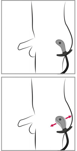 Расширяющаяся анальная пробка со смещенным центром тяжести Inflatable Plug фото 9