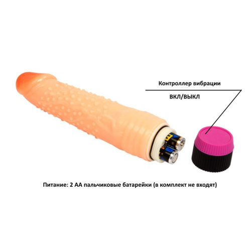 Вибратор с пупырышками фото 3