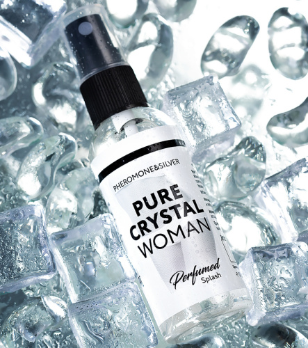 Женский парфюмированный спрей Natural Instinct Pure Crystal с феромонами и ионами серебра 50 мл фото 4