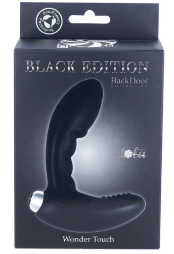 Стимулятор простаты с вибрацией Wonder Touch Black фото 4