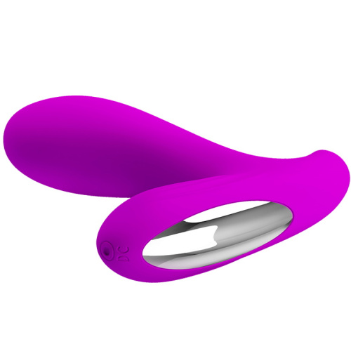 Перезаряжаемый стимулятор простаты с вибрацией Backie розовый фото 4