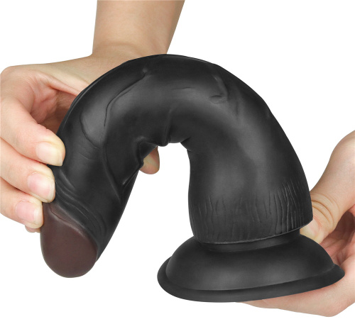 Страпон черный Easy Strapon Set 19 см фото 6