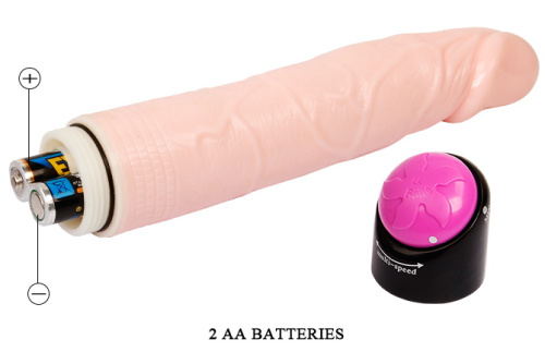 Реалистичный вибратор с ротацией 24 см фото 3