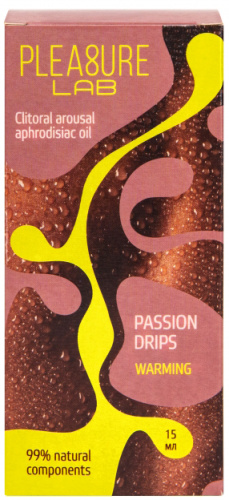 Возбуждающие капли-афродизиак Pleasure Lab Passion Drips Warming 15 мл фото 3