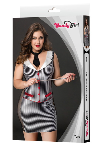 Эротический костюм для ролевых игр Сексуальная Учительница Candy Girl Tara XXL фото 4