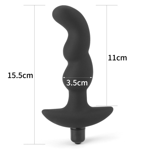 Анальный вибромассажер Silicone Fantasy Pull Plug фото 8