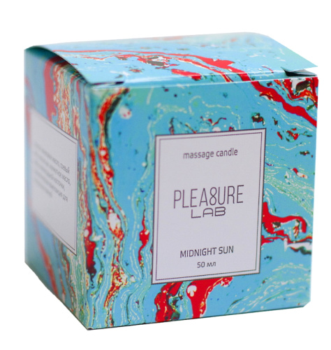 Массажная аромасвеча Pleasure Lab Midnight Sun с ароматом инжира 50 мл фото 5