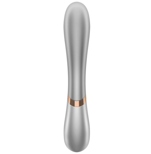Смарт-вибратор с функцией нагрева Satisfyer Hot Lover серебристый фото 7