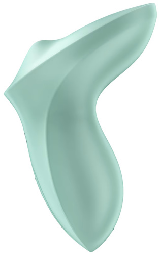 Клиторальный вибромассажер с плавающим стимулятором Satisfyer Exciterrr мятный фото 5