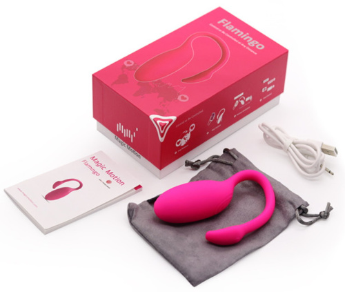 Смарт-вибратор Magic Motion Flamingo Деформированная упаковка фото 12