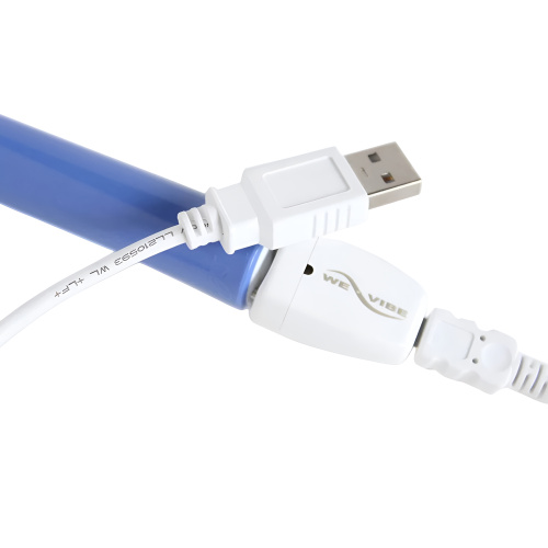Мини-вибратор We-Vibe Tango перезаряжаемый голубой фото 8