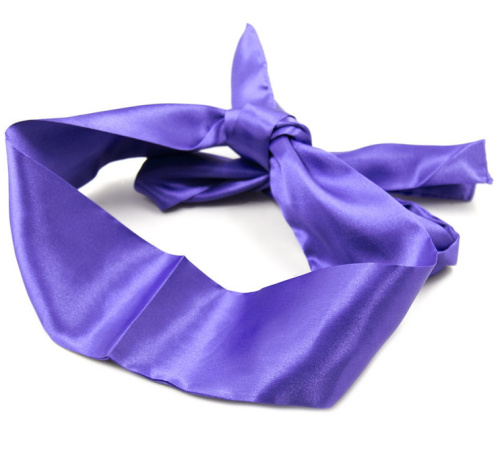 Фиолетовая сатиновая лента для связывания фото 2