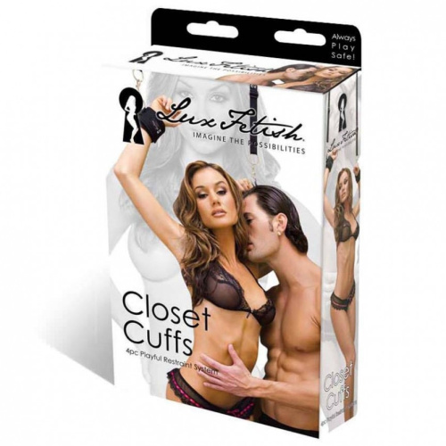 Черные фиксаторы с креплением к двери фото 8