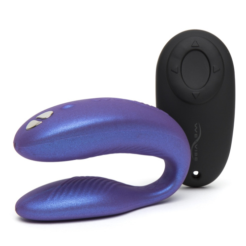 Смарт-вибратор для двоих We-Vibe Sync Cosmic фиолетовый фото 2