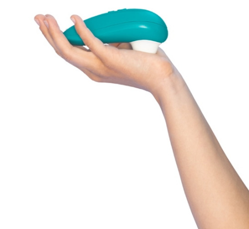 DEMO Компактный бесконтактный стимулятор клитора Womanizer Starlet 3 Turquoise фото 7