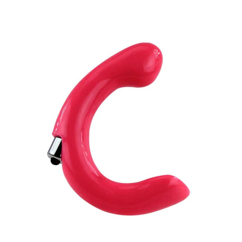 Розовый вибромассажер для стимуляции клитора и точки G фото 2