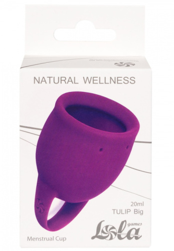 Менструальная чаша Natural Wellness Wellnes Tulip Pink 20 мл фото 3