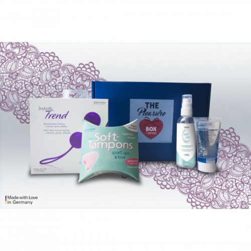 Подарочный набор Joyballs Pleasure BOX фиолетовый