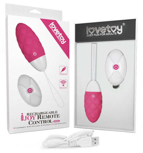 Перезаряжаемое виброяйцо с пультом дистанционного управления Ijoy Wireless Remote Control Rechargeable Egg фото 6