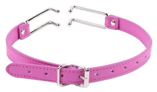 Розовый кляп-крючок фото 3