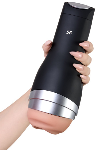 Мастурбатор в колбе Satisfyer Men Classic Silver фото 3