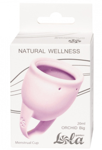 Менструальная чаша Natural Wellness Orchid Lavander 20 мл фото 3