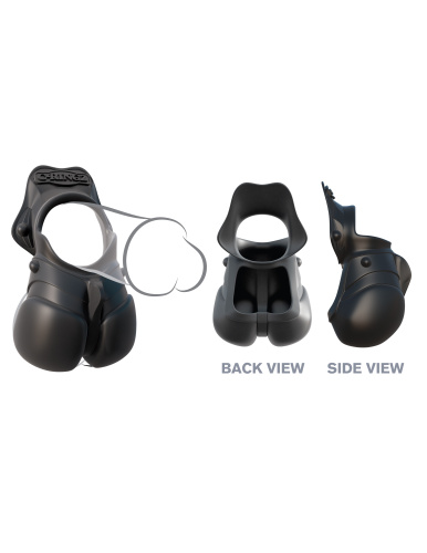 Кольцо на пенис и утяжка на мошонку Hard Ball Banger фото 7