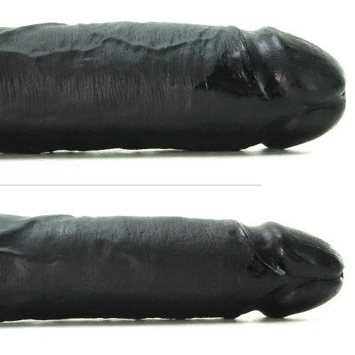 Двухсторонний фаллос King Cock - 16in Tapered Double черный фото 4